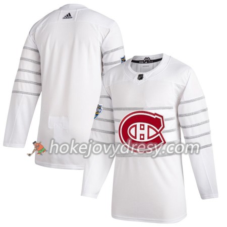Pánské Hokejový Dres Montreal Canadiens Blank Bílá Adidas 2020 NHL All-Star Authentic